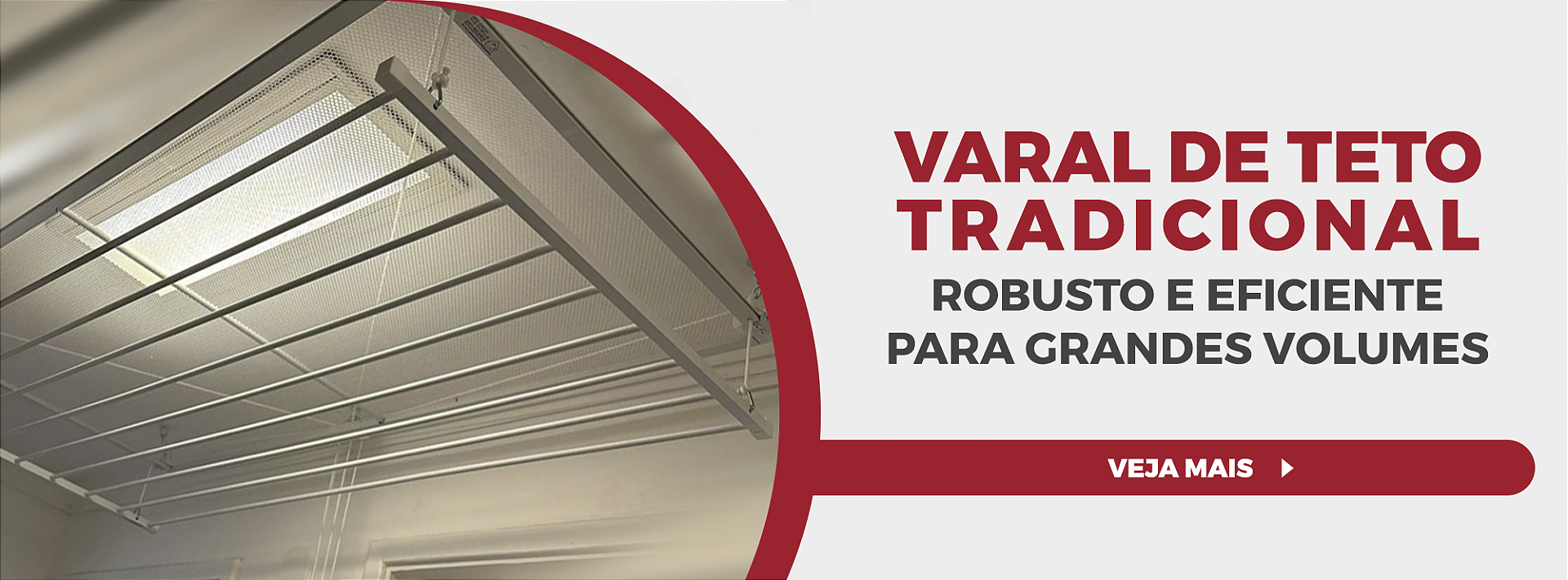 Varal de Teto Tradicional
