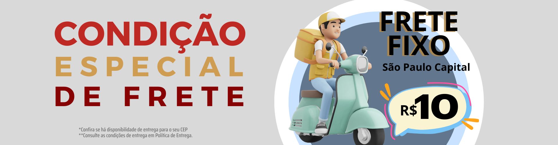 Frete Fixo @desktop