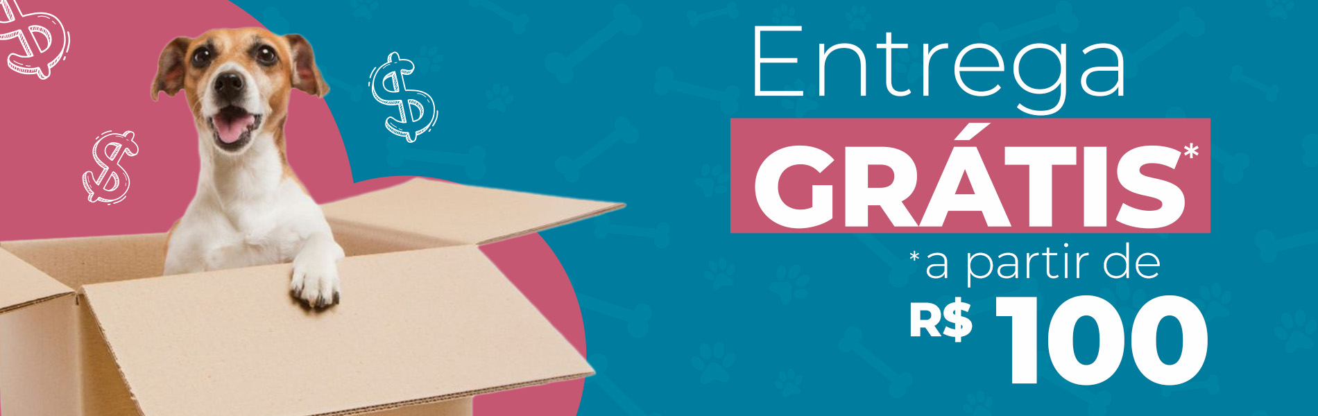 Full banner Entrega grátis