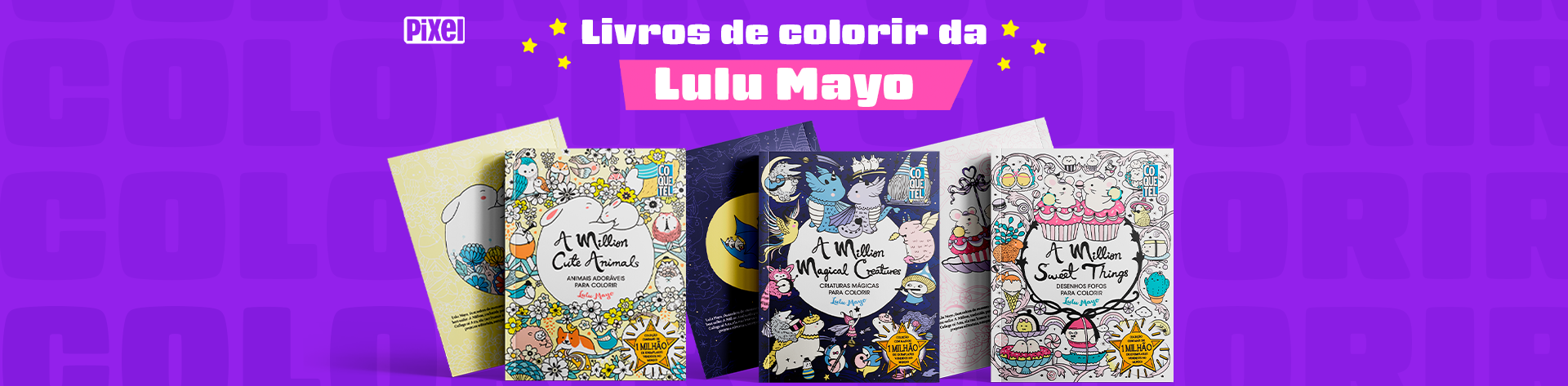 livros de colorir