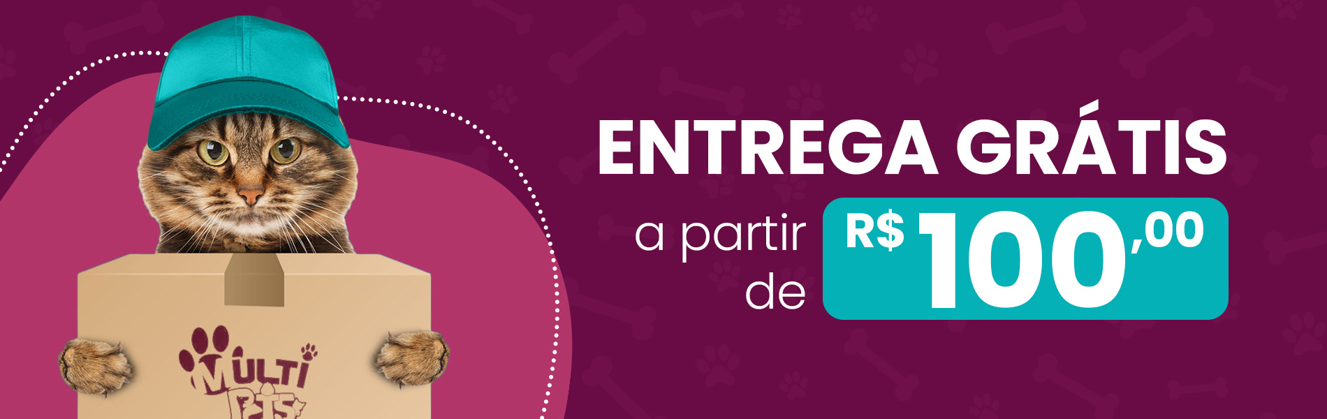 Full banner Entrega grátis