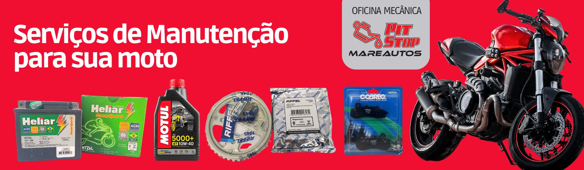 SERVIÇOS PARA MOTO
