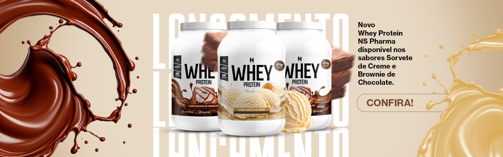 LANÇAMENTO WHEY