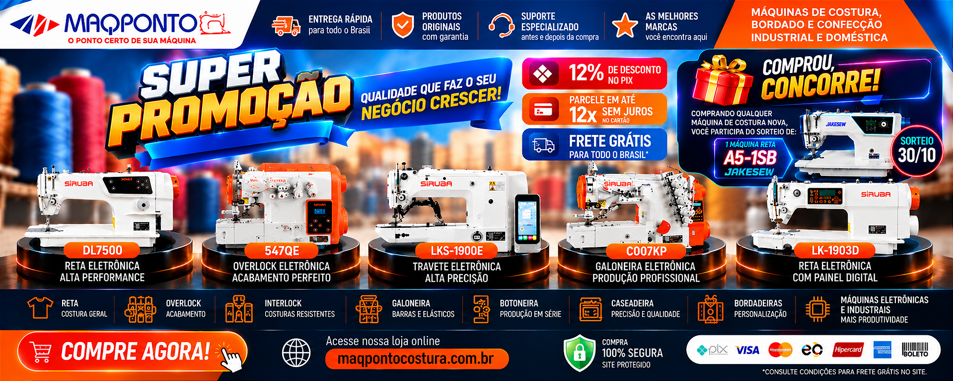Máquinas Industriais