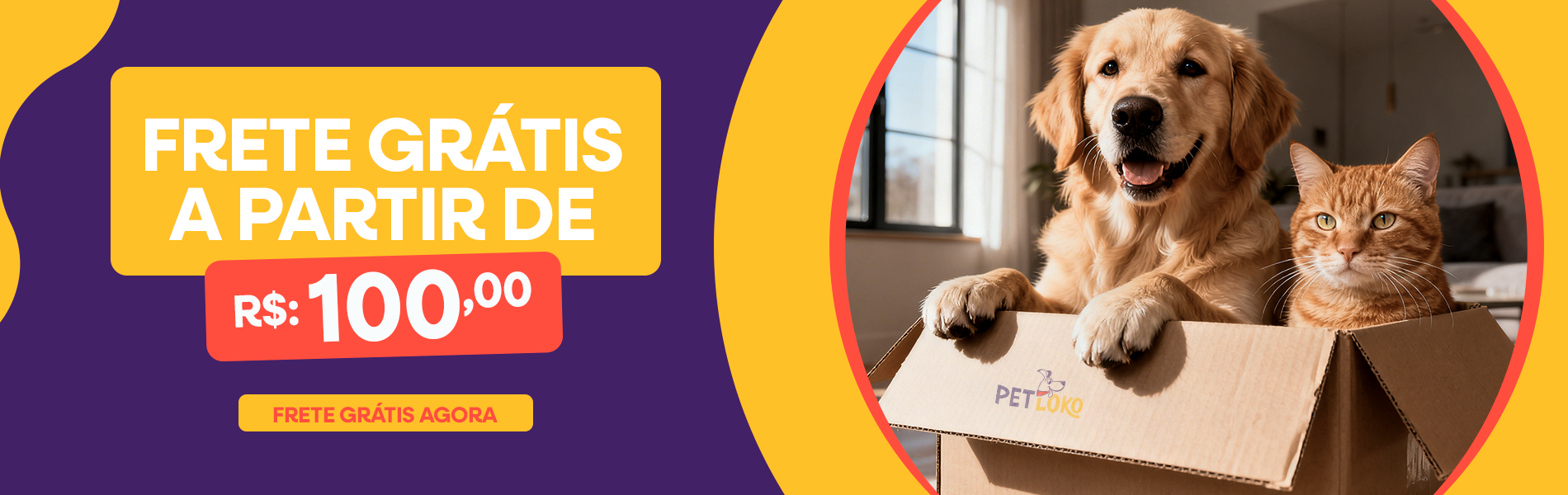 Full banner Entrega grátis