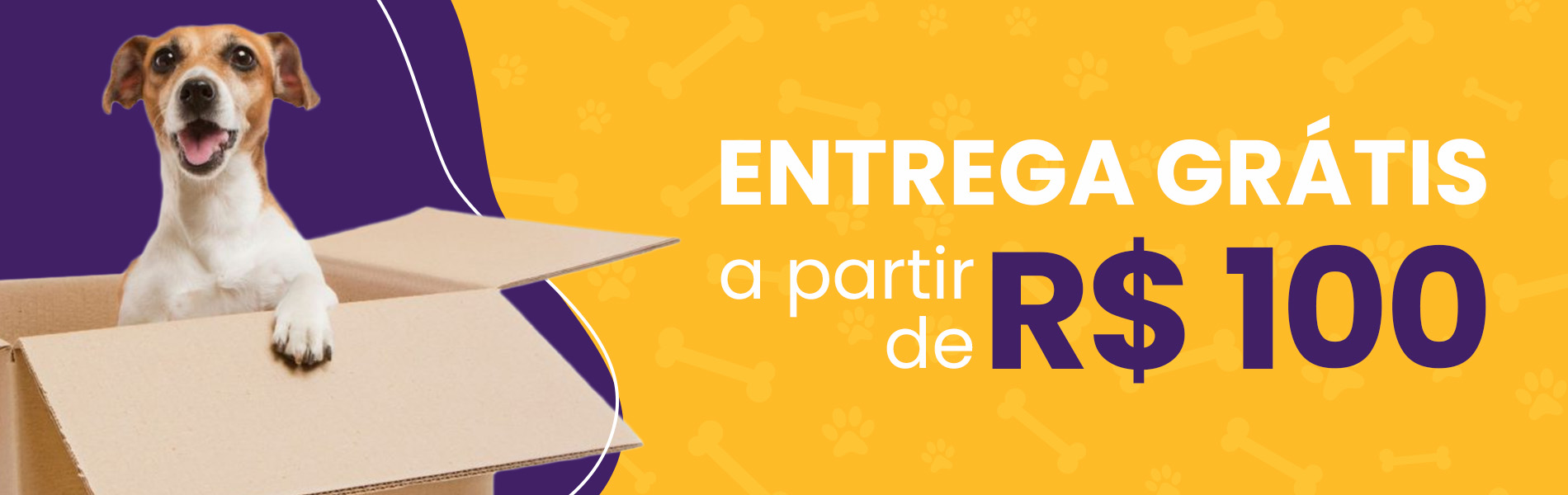 Full banner Entrega grátis