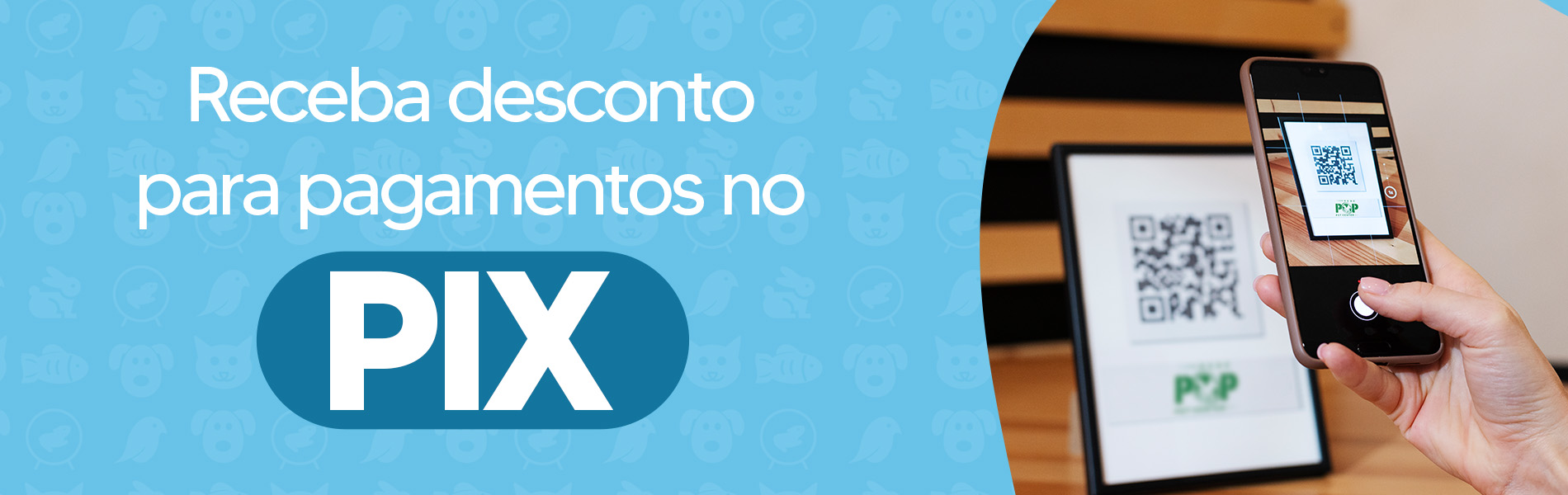 Full banner pagamento no pix