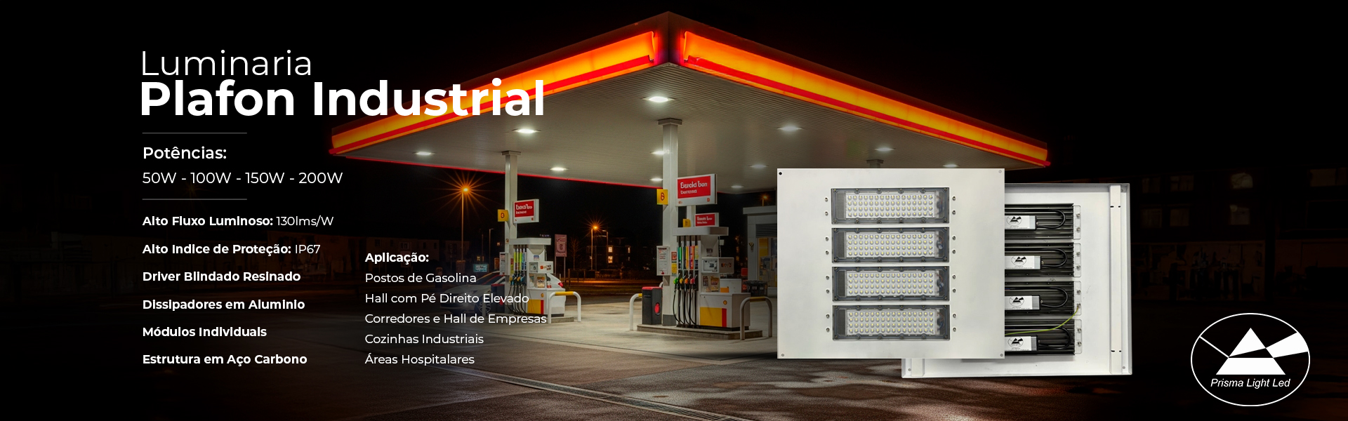 Painel Plafon Industrial