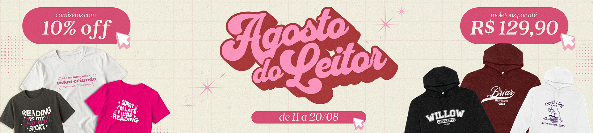 AGOSTO DO LEITOR