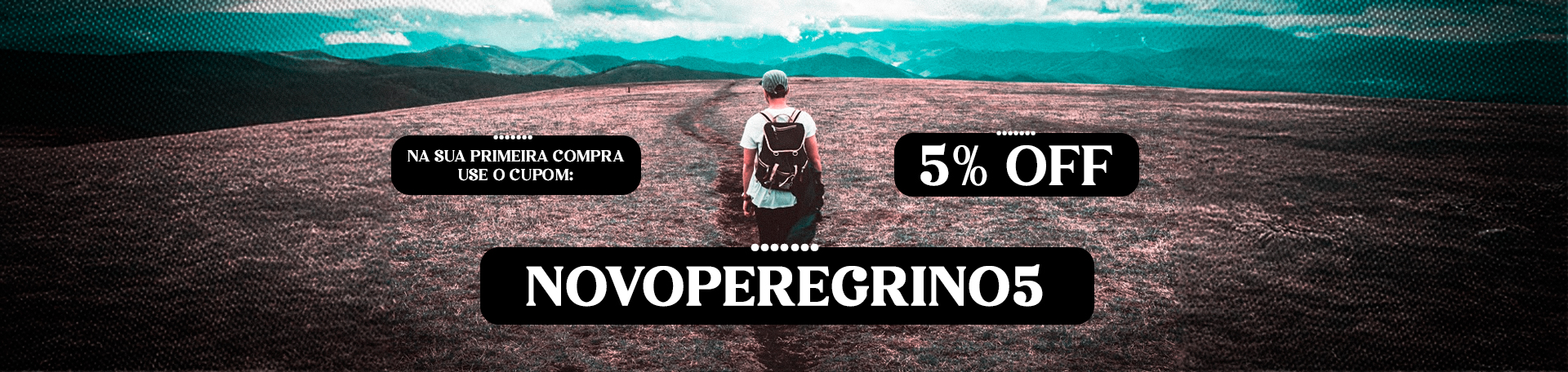 Banner Cupom Novo Peregrino