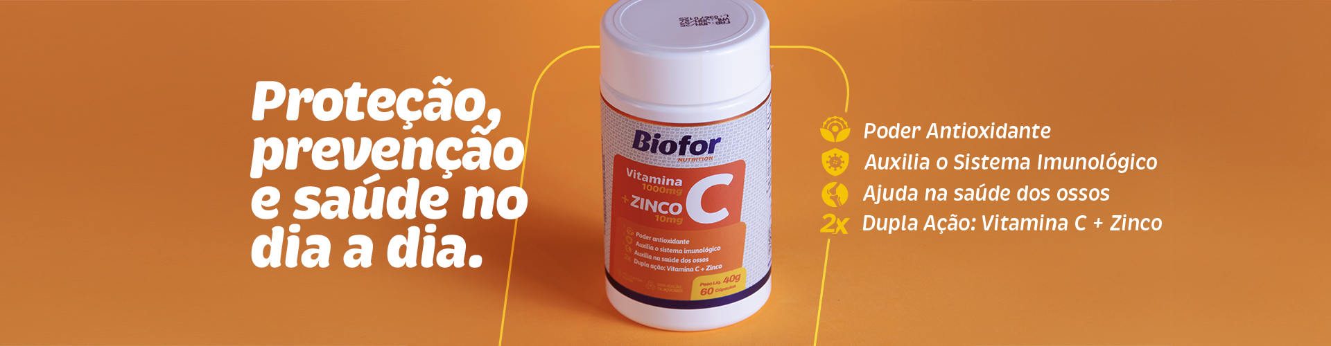 Vitamina C 1000mg + Zinco 10mg @desktop
