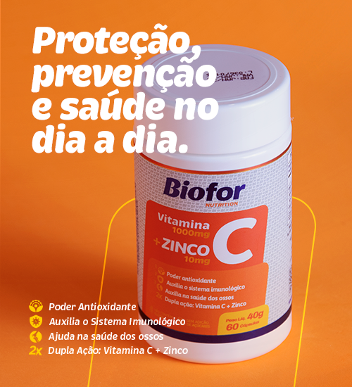 Vitamina C 1000mg + Zinco 10mg @mobile