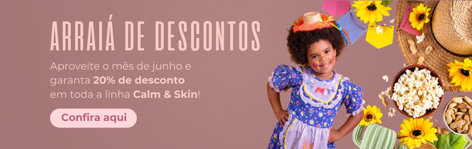 Arraiá de descontos