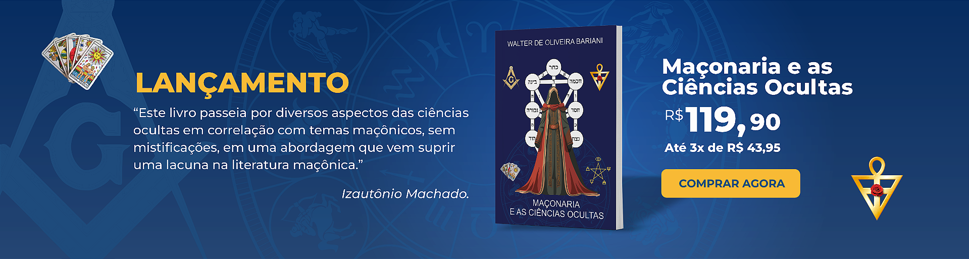 Livro Maçonaria e as ciencias ocultas