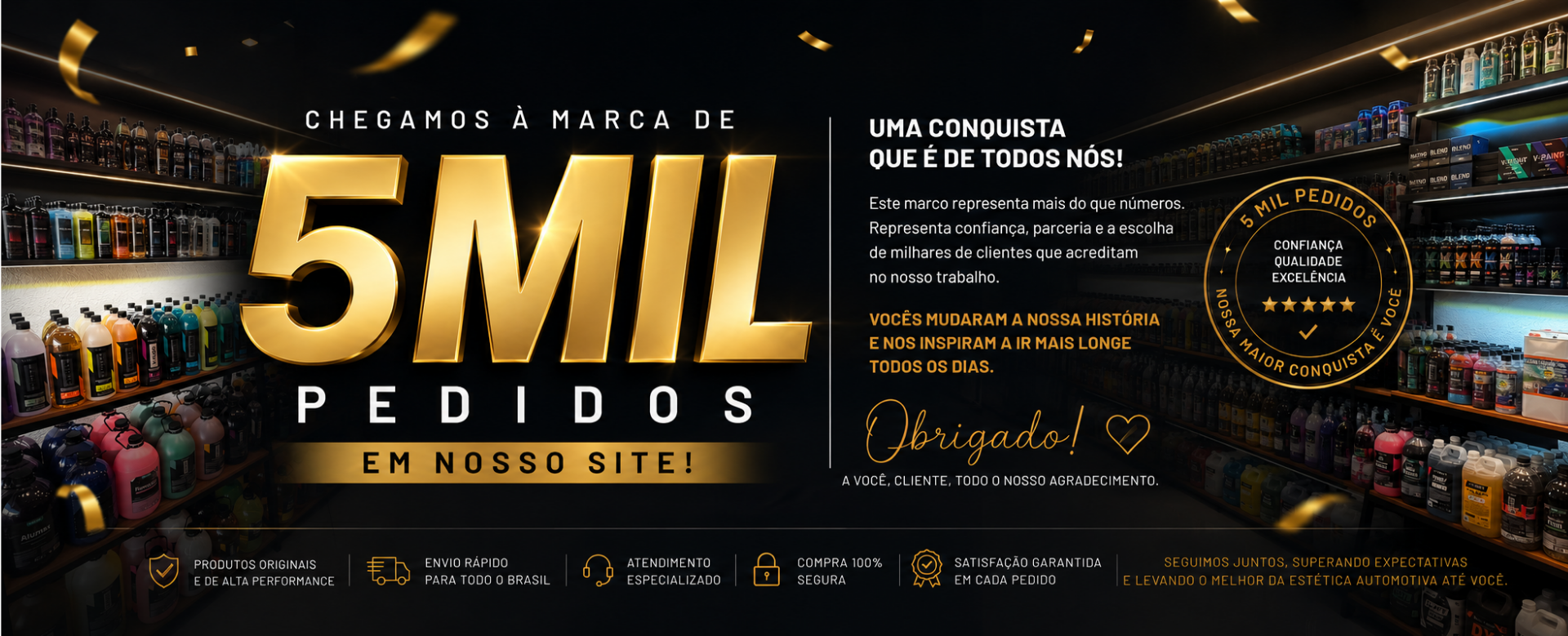 5 MIL VENDAS