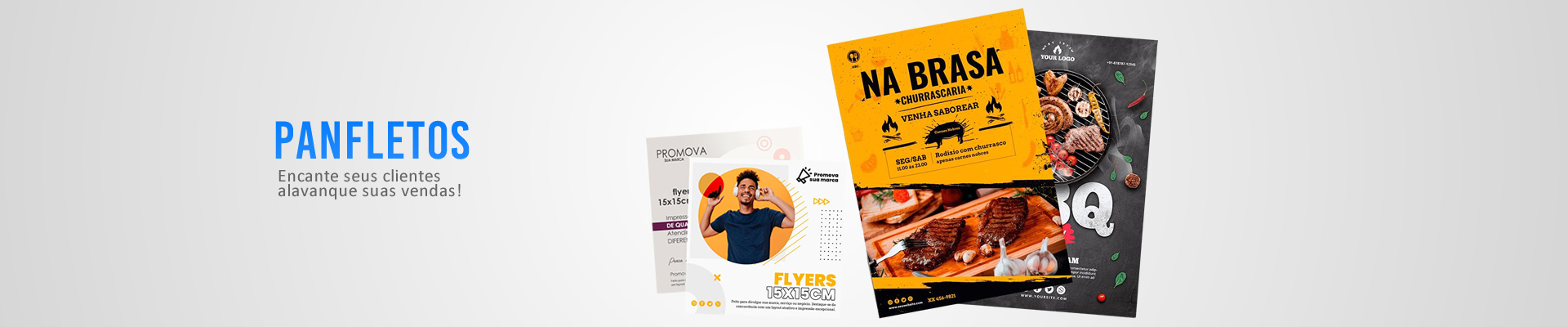 full banner panfletos