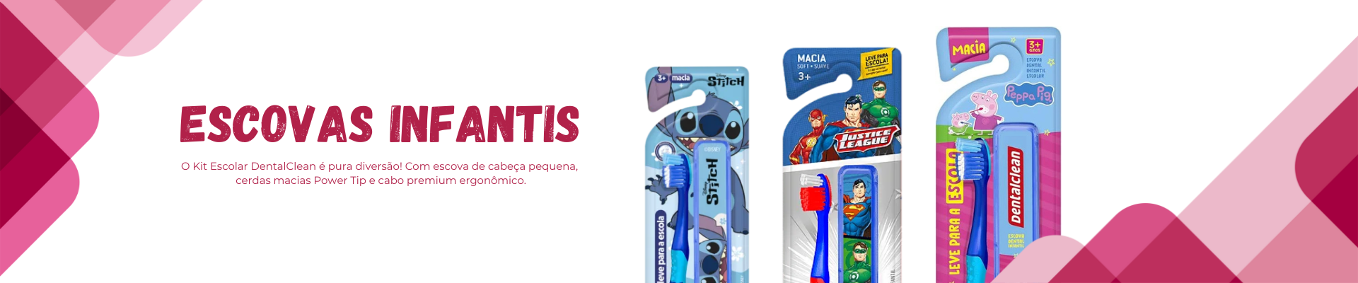 Full Banner Escovas de dente