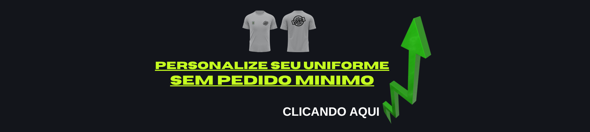 PERSONALIZE SUA CAMISETA
