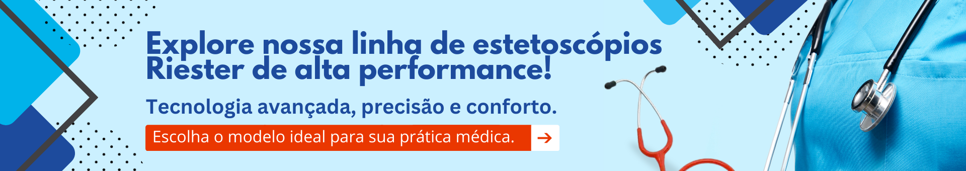 Promoção estetoscópios
