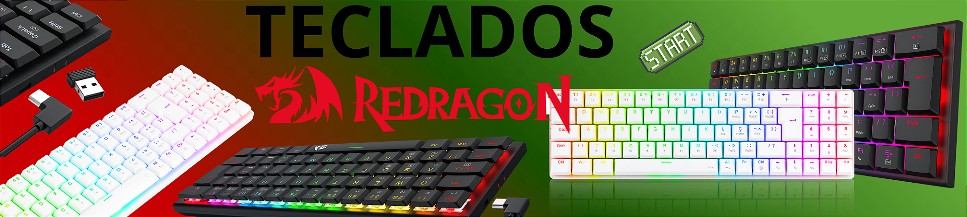 REDRAGON - teclados