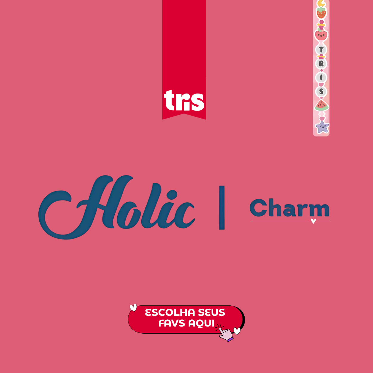 Banner Charm Tris mobile