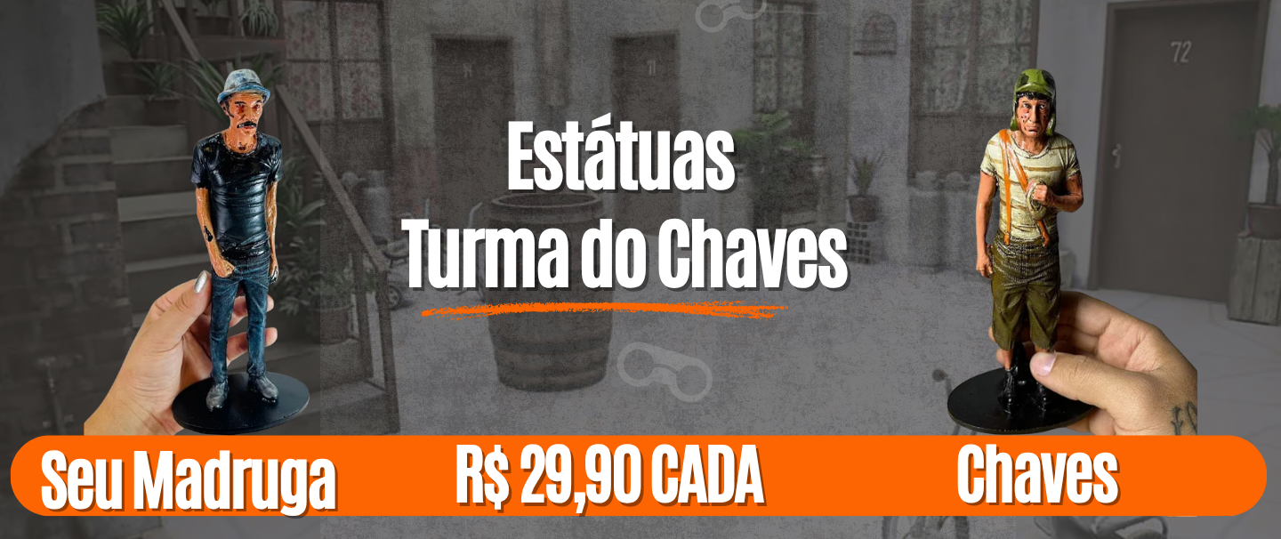 BONECOS TURMA DO CHAVES