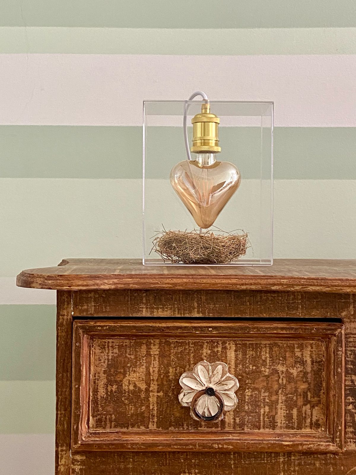 Luminária Coração Aninhado