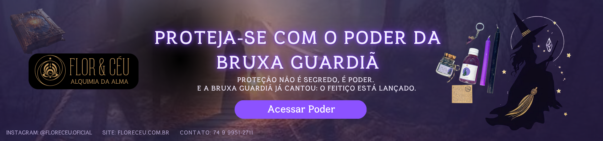 Kit Ritual de Proteção Bruxa Guardiã