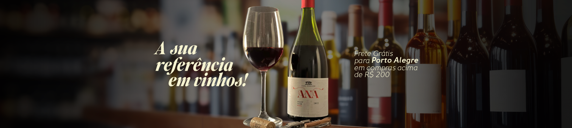 A sua referência em vinhos