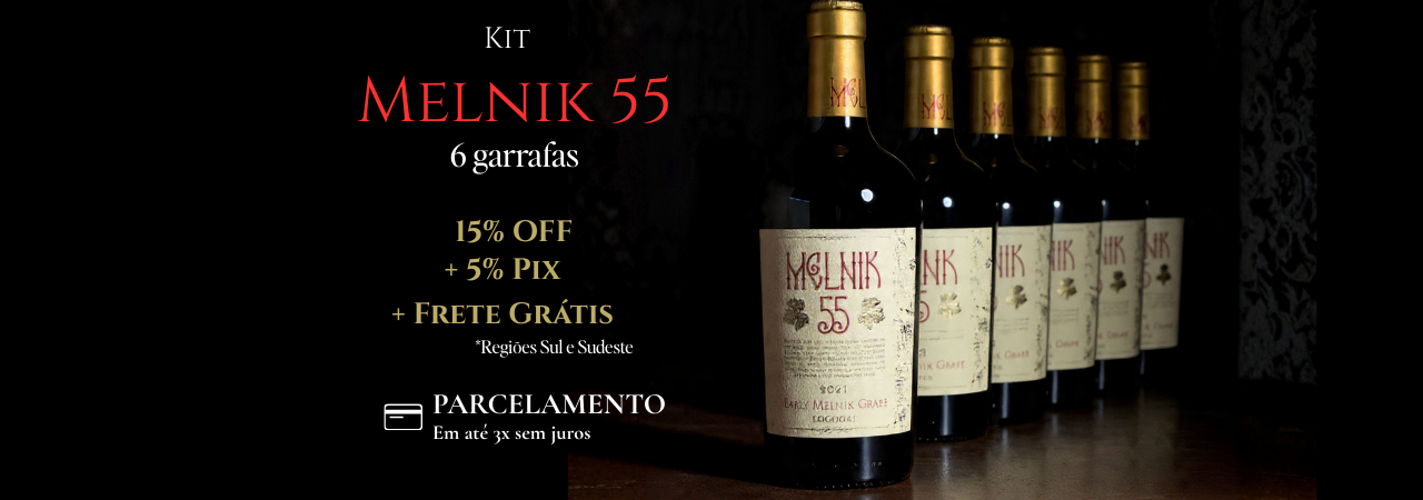Kit Melnik 6 garrafas