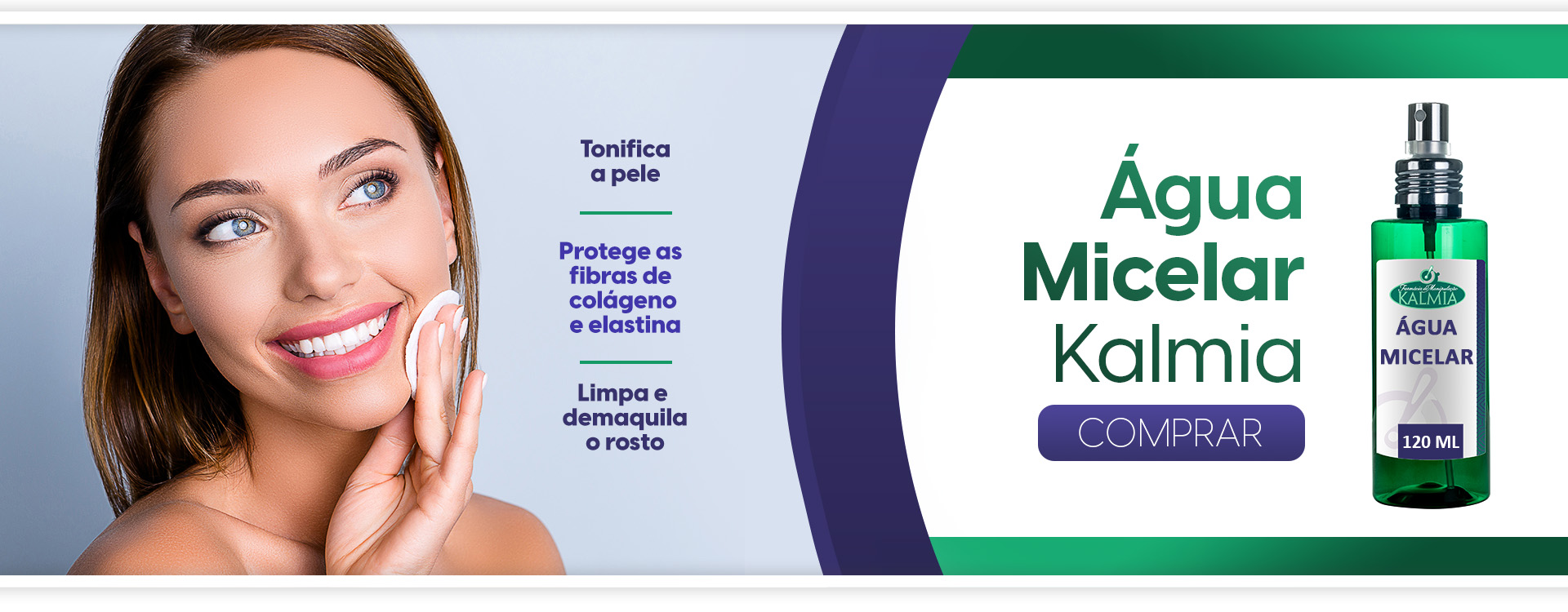 água miscelar Kalmia