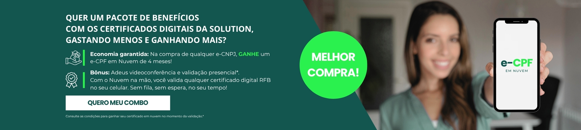 Banner Pacote de Combo 1