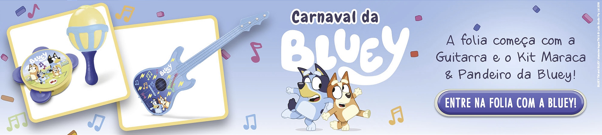 Banner Carnaval Bluey