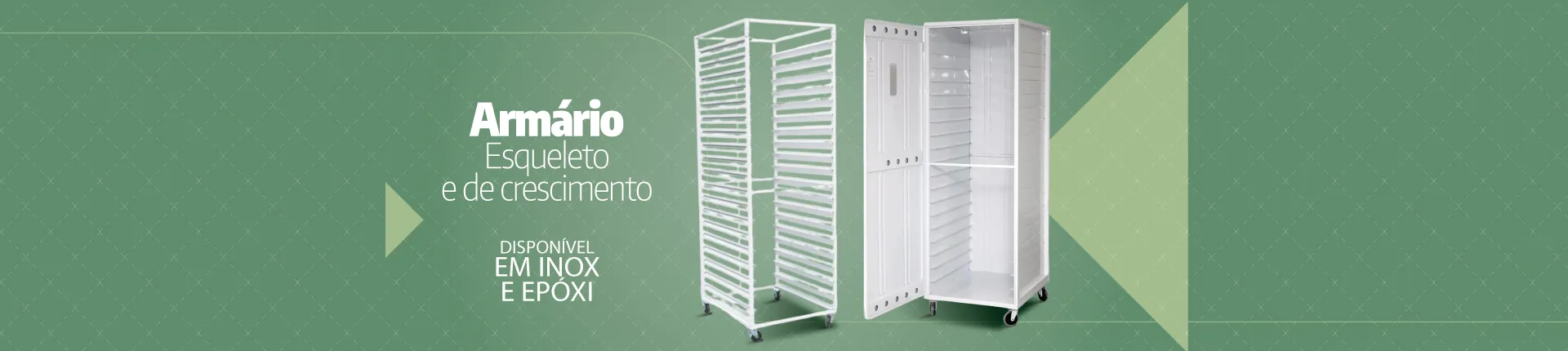 Armário de crescimento e esqueleto