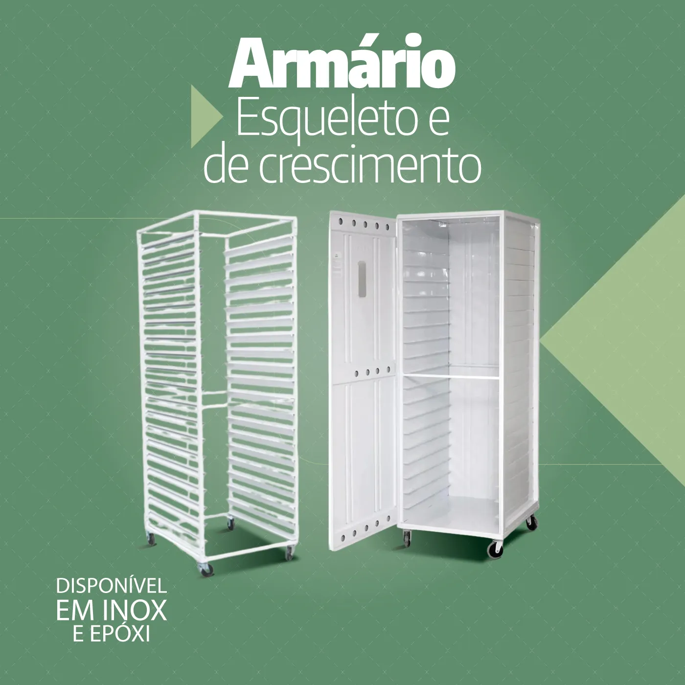 Armário de crescimento e esqueleto mobile