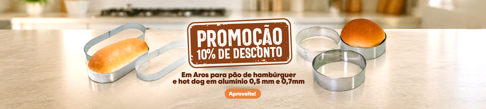 Promoção aros alum. 0,5 e 0,7 mm 10%