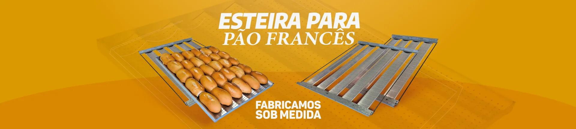 Assadeira esteira pão francês
