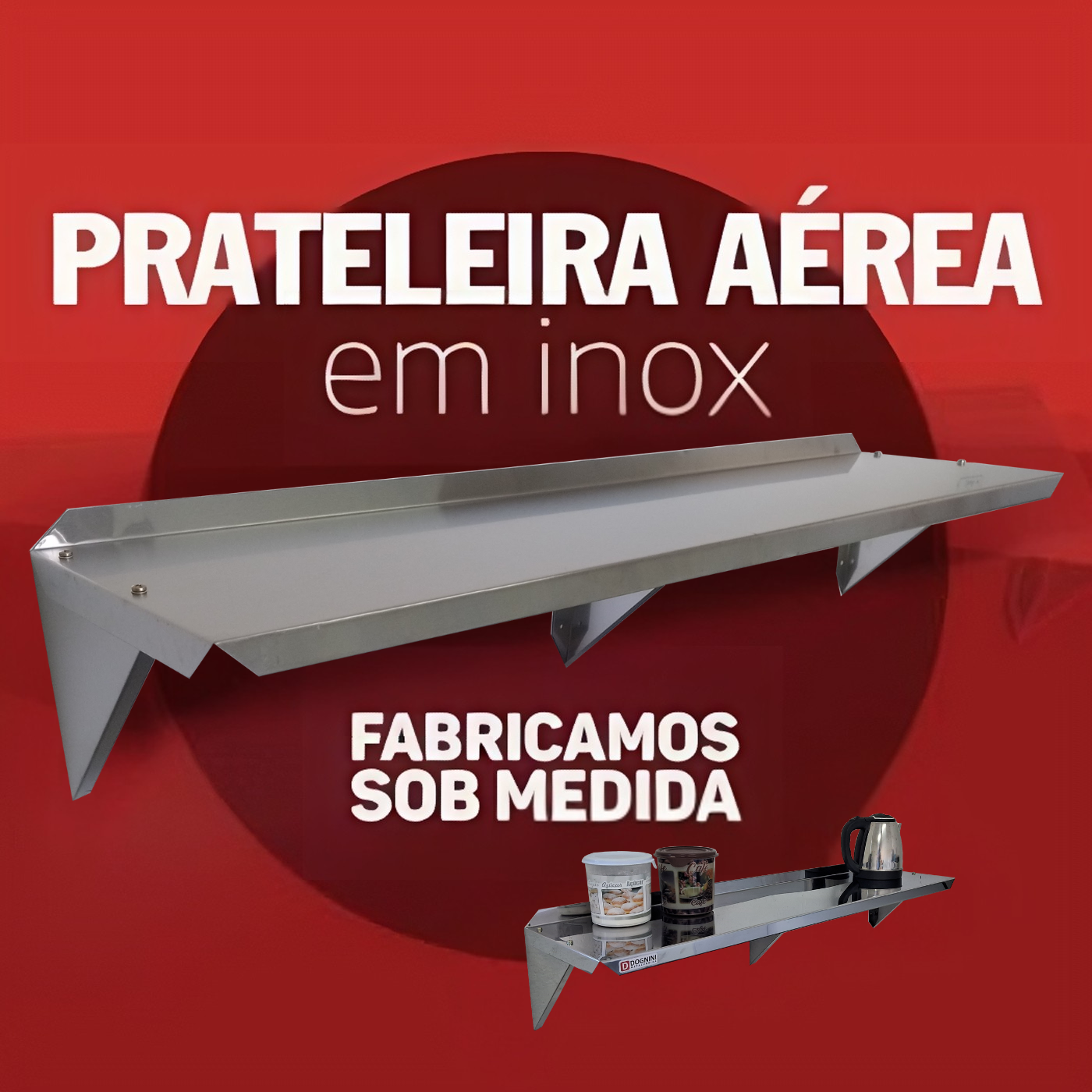 Prateleiras aérea mobile