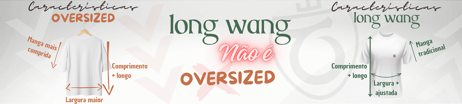 Long Wang não é Oversized