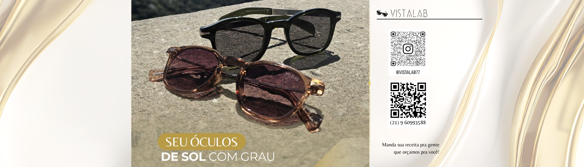 Seu oculos de sol com grau