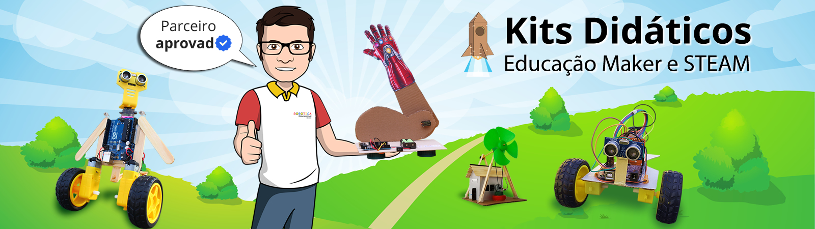 Parceria Kit Arduino - Robótica Educacional Brasil