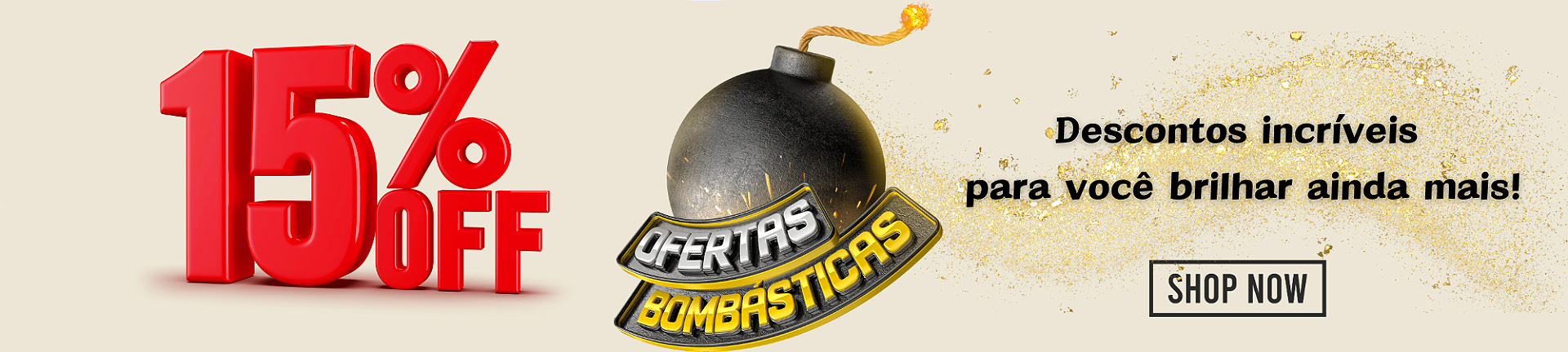 BANNER 15% OFF