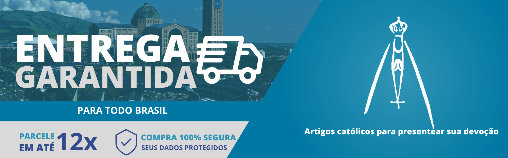 Frete, entrega e parcelamento