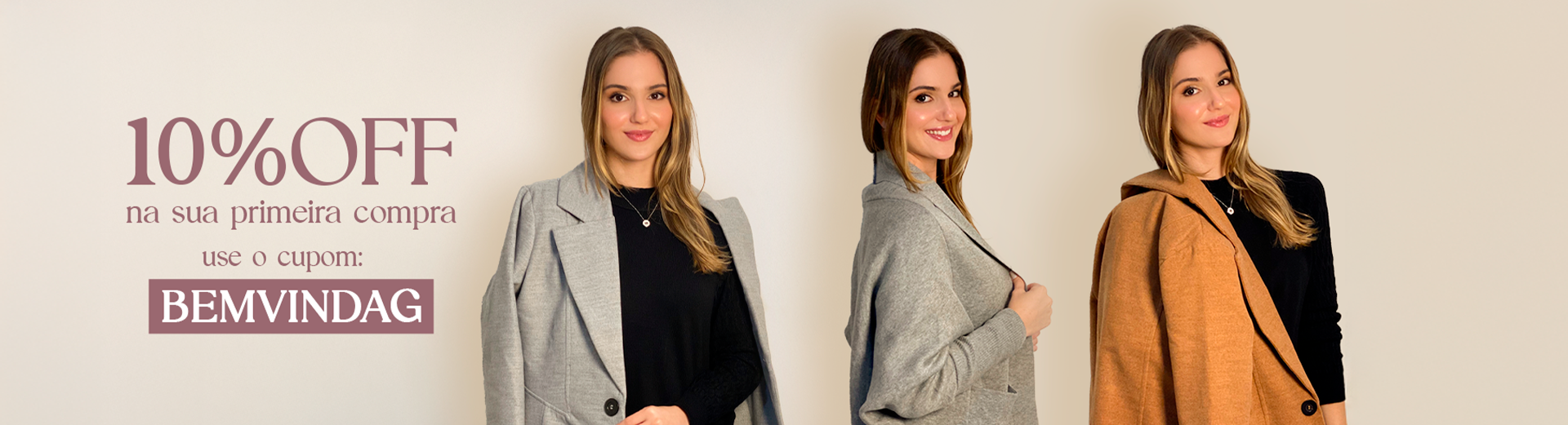 10% off primeira compra