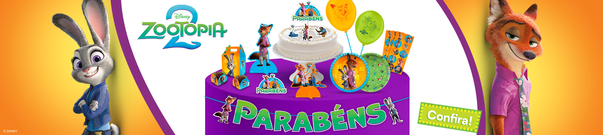 Banner Home Zootopia