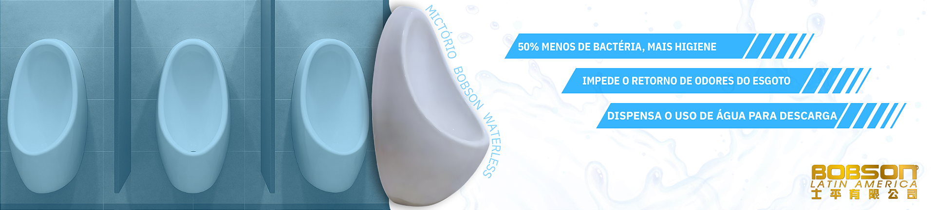 MICTÓRIO ECOLÓGICO SEM ÁGUA  EM PORCELANA