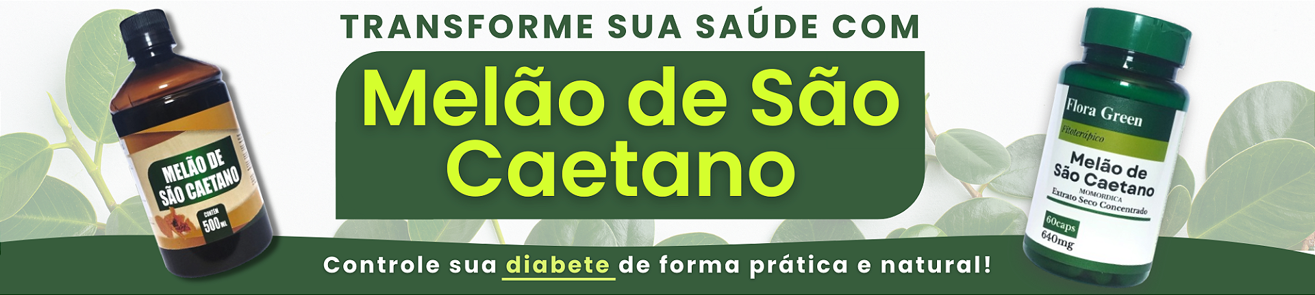 Melão de São Caetano Diabete - Samuvita
