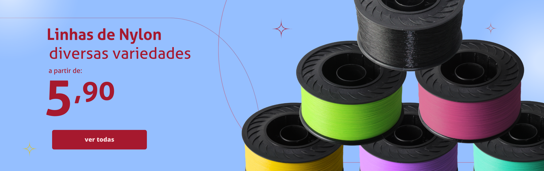Full banner - Linha de Nylon