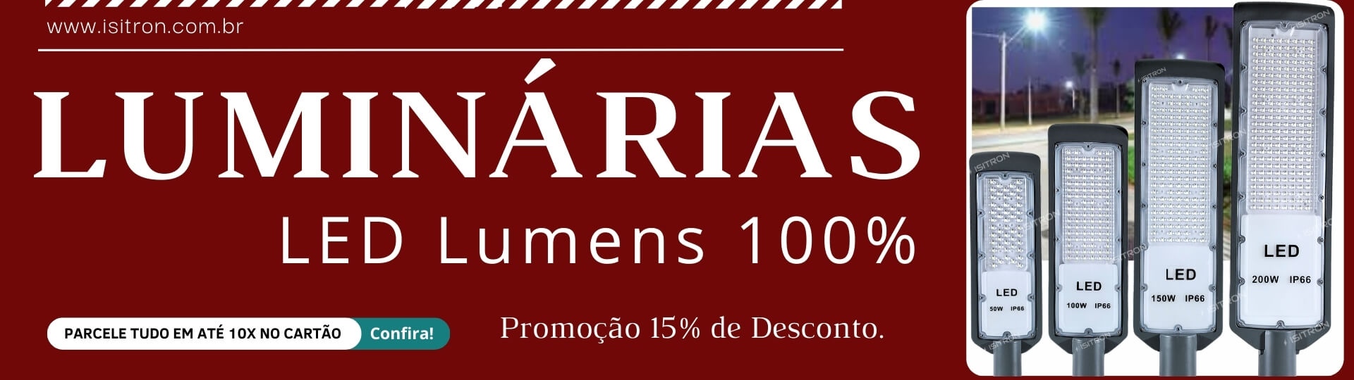 luminárias publica led fator 100% @desktop