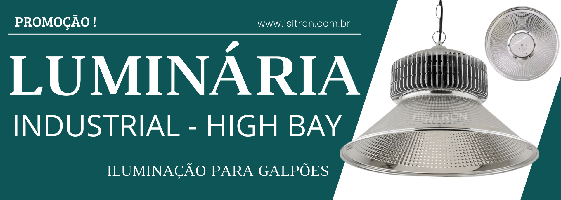 Luminária Industrial High Bay Led @mobile